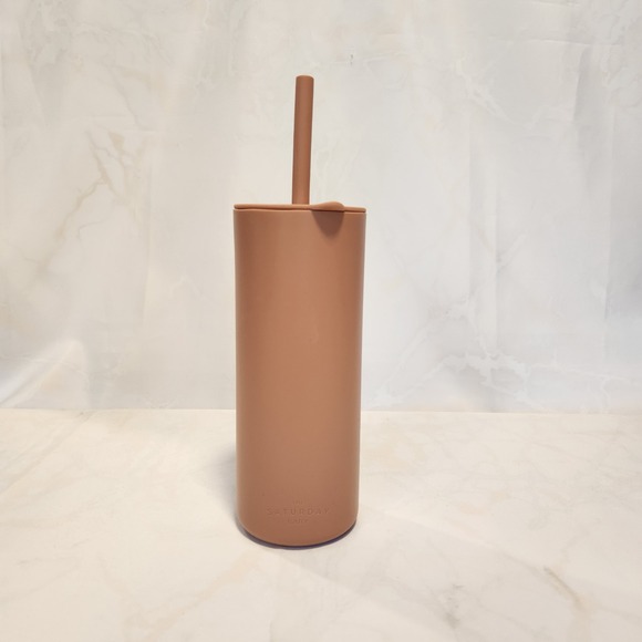 Saturday Baby Adult Straw Cup 100% Food Grade Silicone 20oz Food/Micro/Dish Safe - Picture 1 of 5